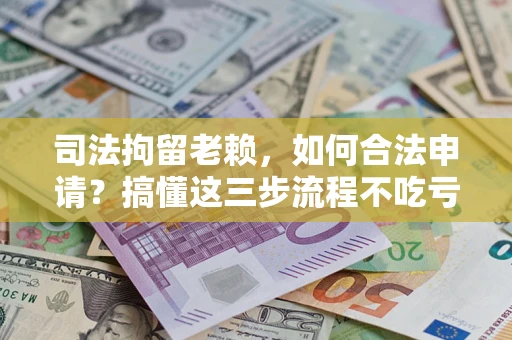 济南司法拘留老赖，如何合法申请？搞懂这三步流程不吃亏！