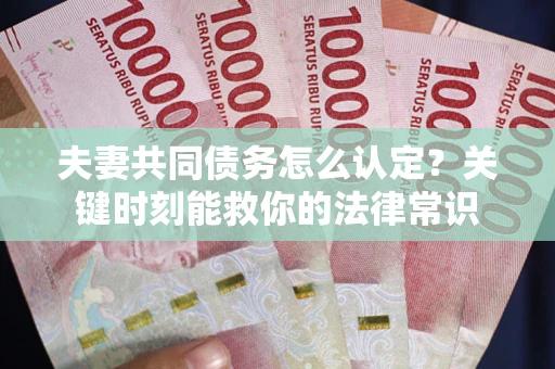 济南夫妻共同债务怎么认定？关键时刻能救你的法律常识