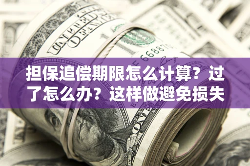 济南担保追偿期限怎么计算？过了怎么办？这样做避免损失！